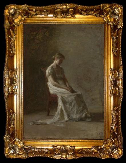 framed  Thomas Eakins Retrospection, ta009-2